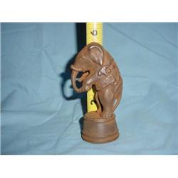 CAST IRON CIRCUS ELEPHANT 5"