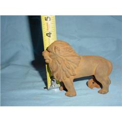 CAST IRON LION BANK 3 1/2"