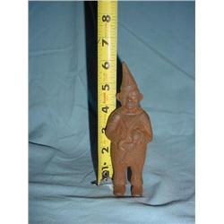 CAST IRON CLOWN BANK 6"