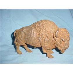 CAST IRON BUFFALO BANK 5"T