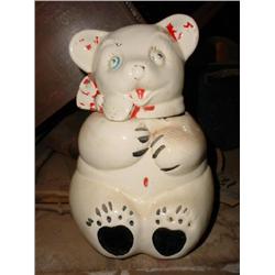 BEAR COOKIE JAR