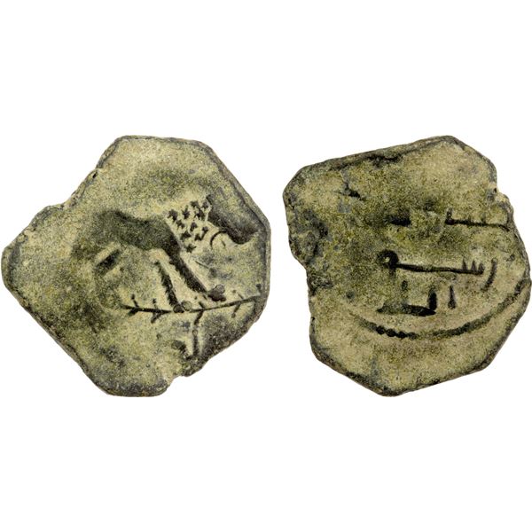 SELJUQ OF SYRIA: Anonymous, AE fals (2.46g), NM, ND, VF