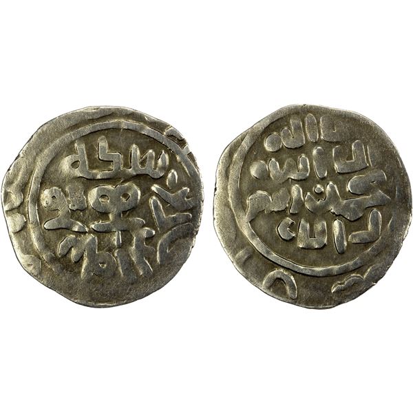 CHAGHATAYID KHANS: Isan Buqa, 1309-1318, AR dirham (2.00g), Tirmidh, VF