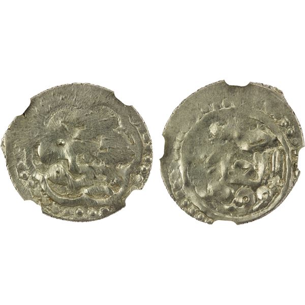 GOLDEN HORDE: Toqtu, 1291-1312, AR dirham, Qrim (Crimea), AH690, NGC MS61