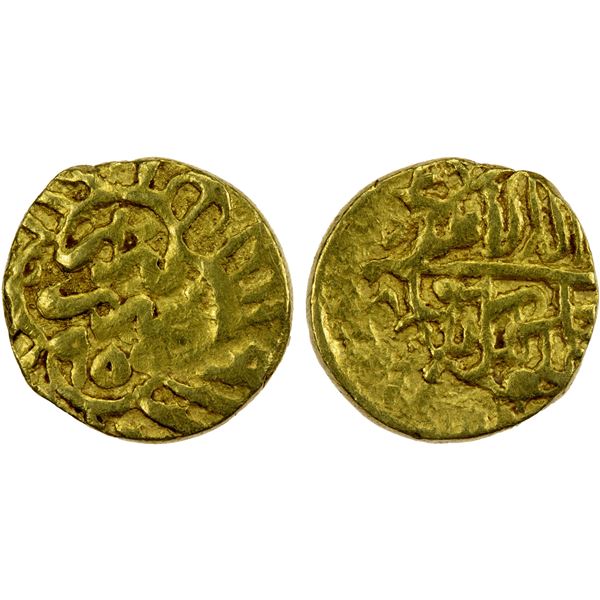 SAFAVID: Tahmasp I, 1524-1576, AV 1/4 mithqal (1.15g), Tabriz, AH955, Fine