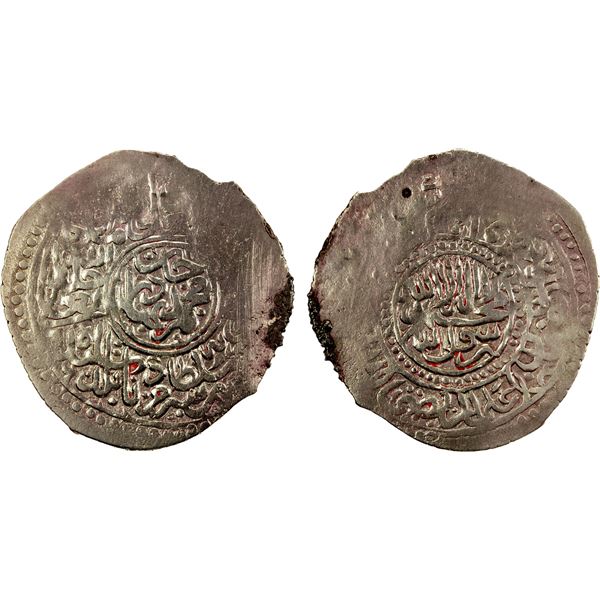 SHAYBANID: Pir Muhammad I, 1556-1561, AR tanka (4.56g), Balad Tashkent, ND, VF