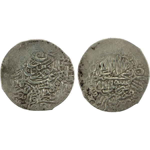 SHAYBANID: 'Abd al-Mu'min, 1598, AR tanka (4.68g), Herat, AH1006, VF-EF