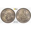 Image 1 : GREAT BRITAIN: George VI, 1936-1952, 1 shilling, 1946, PCGS MS63