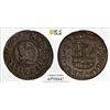 Image 1 : SPAIN: Felipe IV, 1621-1665, AE 16 maravedis, Sevilla, 1662, PCGS MS62 BN