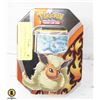 Image 1 : POKEMON TIN WITH 200 CARDS