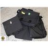 4 ASSORTED LAPTOP AND FILE BAGS