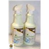 Image 1 : LOT OF 2 NEW 950ML SAFE BLEND SPRAY/AWAY STAIN