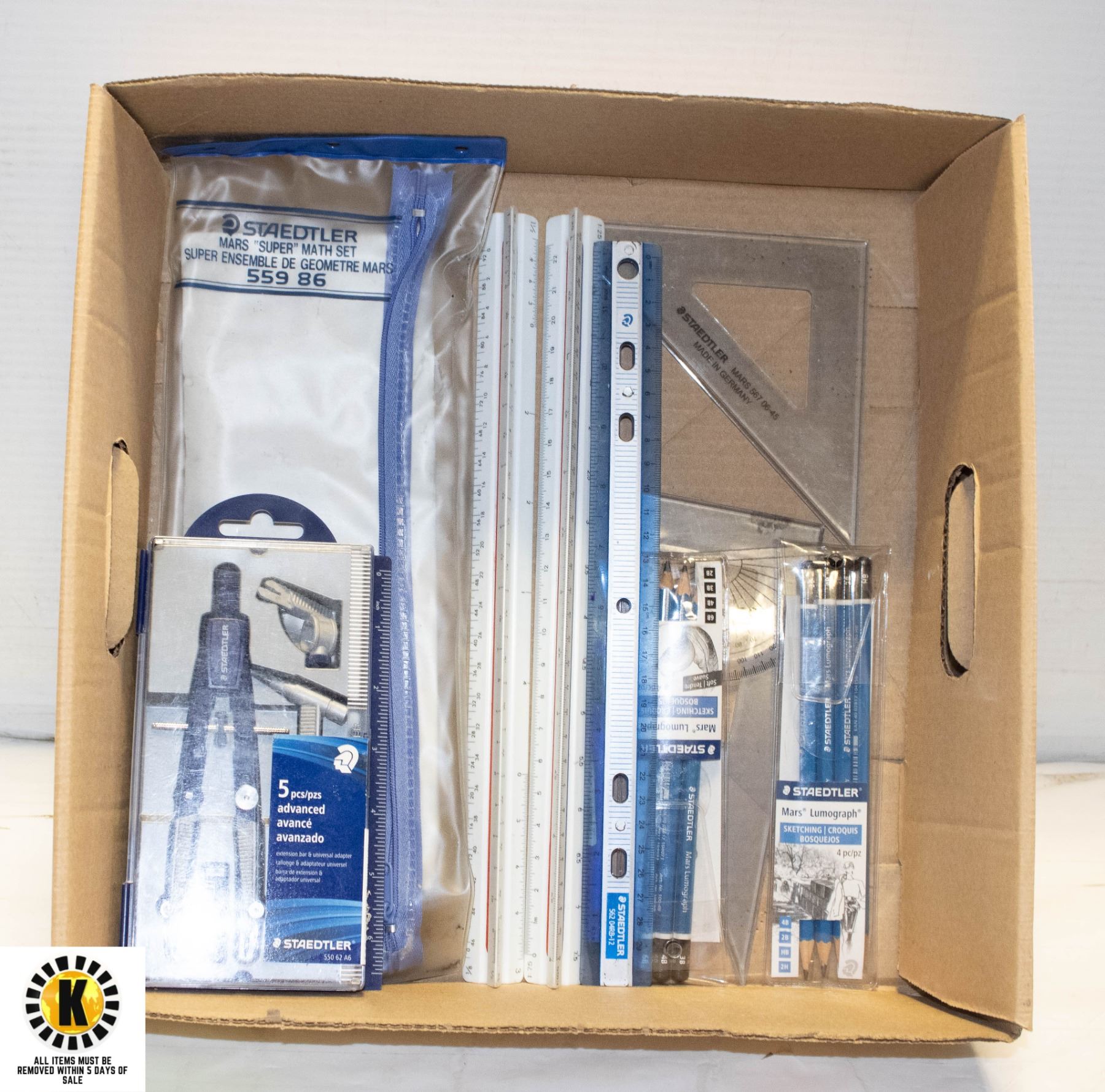 Mars Math Set BOX WITH STAEDTLER MARS