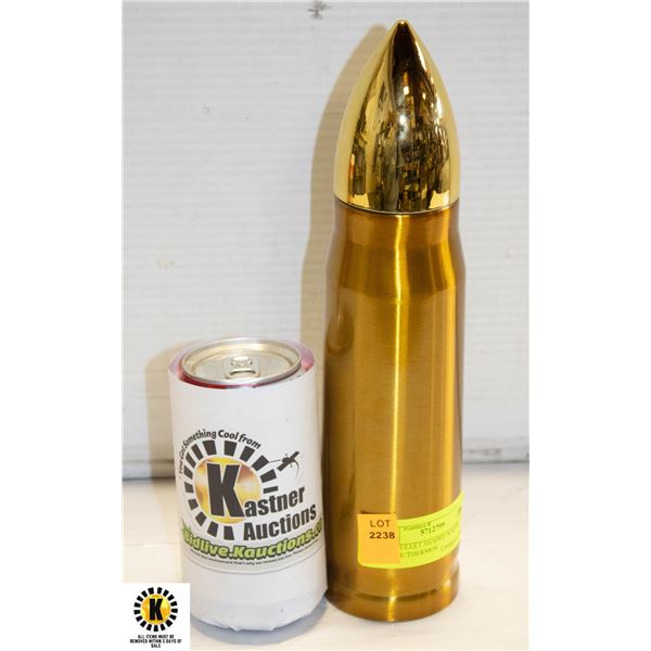 NEW BULLET SHAPED WATER BOTTLE/THERMOS