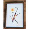 Image 1 : 22)  FRAMED & MATTED UNDER GLASS, ORIGINAL