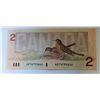 Image 2 : 4)  CANADIAN 1986 $2.00 BANKNOTE.