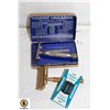 Image 1 : ANTIQUE GILETTE TECH RAZOR IN BOX & RAZOR/BLADES