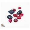 Image 1 : #419-86.3 CARATS TREATED GEMS VARIOUS COLORS &
