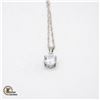 Image 1 : #399-2.00 CARAT CUBIC ZIRCONIA SET IN 6 CLAW