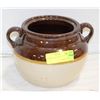 Image 2 : POTTERY BEAN POT - NO LID