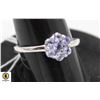 Image 1 : #34-UNHEATED TANZANITE RING SIZE 7.5
