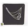 Image 1 : #02-STERLING SILVER 925 NECKLACE 2PCS /18"