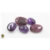 Image 1 : #153- UNHEATED AMETHYST , RUBY GEMSTONE 68 CT