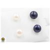 Image 1 : #193-NATURAL AKOYA PEARL EARRINGS 2 PAIR