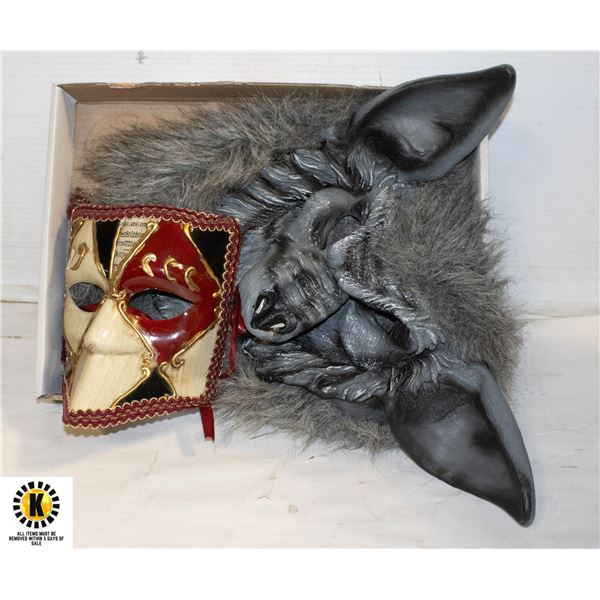 WOLF PLUS MASQUARADE HALLOWEEN MASKS