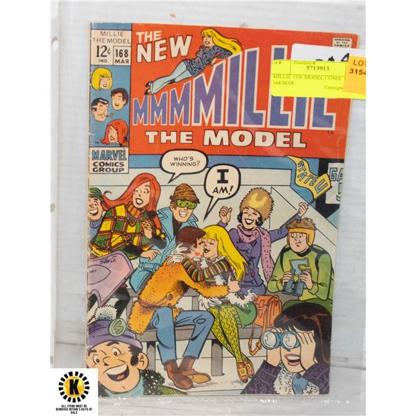 MILLIE THE MODEL COMIC BOOK 168 MAR