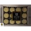 Image 1 : HOME ACCENTS PACK OF 12 VOTIVE CANDLES NEW SEALED