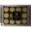 Image 1 : HOME ACCENTS PACK OF 12 VOTIVE CANDLES NEW SEALED