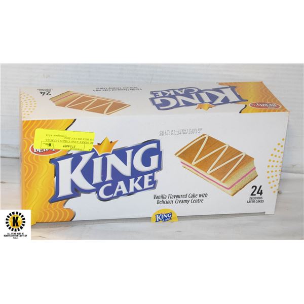 MR BERRY KING CAKES 24 PACKS PER BOX BB JAN 2024