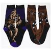 Image 1 : TWO NEW PAIRS OF STAR WARS THEME ADULT SOCKS