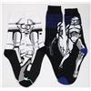 Image 1 : TWO NEW PAIRS OF STAR WARS THEME ADULT SOCKS