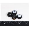 Image 1 : NEW 8 BALL THEME TIRE VALVE COVERS