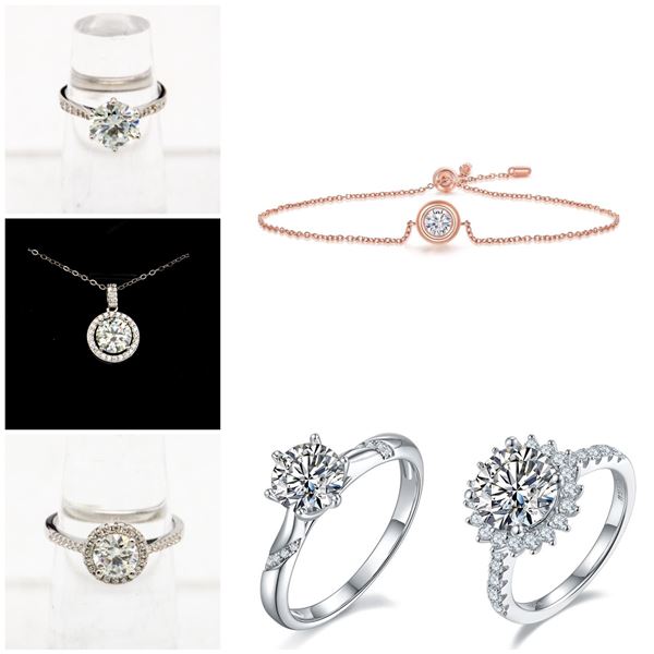 FEATURED MOISSANITE JEWELLERY