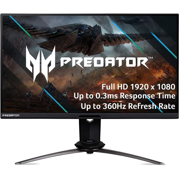 NEW UNBOXED ACER PREDATOR 24.58" FHD DUAL DRIVE