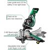 Image 2 : NEW UNPACKED METABO HPT SLIDING COMPUND MITER SAW
