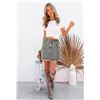 Image 2 : NEW WOMENS HERBATOMIA HIGH WAISTED GREY JEAN SKIRT