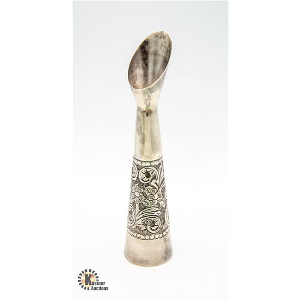 SILVER FLOWER VASE 51.5 GRAMS