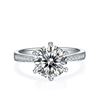 Image 3 : 3 CT GRA CERTIFIED MOISSANITE 925 STERLING SILVER
