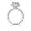 Image 3 : 1 CT GRA CERTIFIED MOISSANITE 925 STERLING SILVER