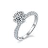 Image 1 : 1 CT GRA CERTIFIED MOISSANITE 925 STERLING SILVER
