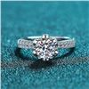 Image 8 : 1 CT GRA CERTIFIED MOISSANITE 925 STERLING SILVER