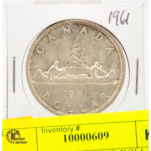 1961 CANADIAN SILVER DOLLAR