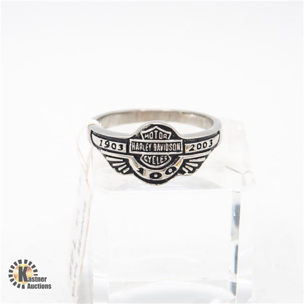 RING HARLEY DAVIDSON 1903 - 2003 SIZE 14/23MM