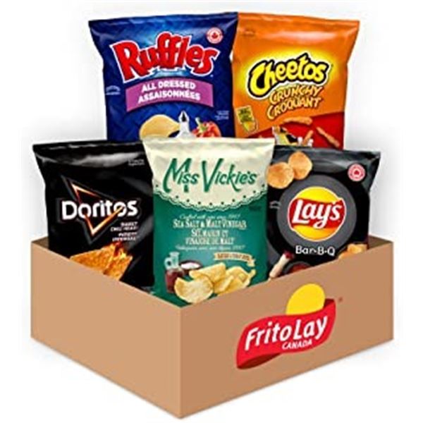 NEW CASE OF FRITO-LAY FAMILY FUN VARIETY PACK CHIP