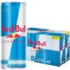 Image 1 : NEW BOX OF 8 RED BULL SUGAR FREE ENERGY DRINKS