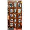 Image 1 : 34.5" X 9" THREE PANEL PHOTO DISPLAY